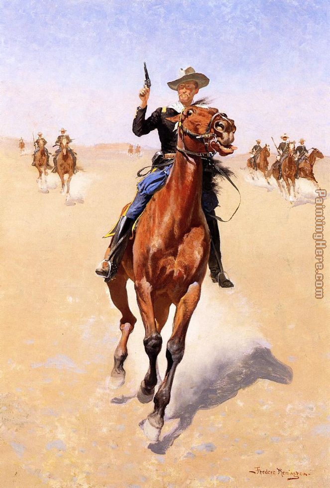 Frederic Remington The Trooper